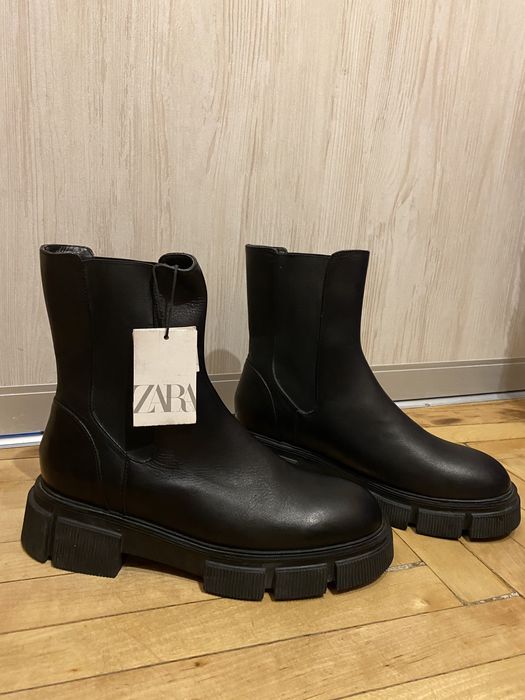 Ботинки Челси, женские, новые Zara: 1 800 грн. - Челси Ирпень на Olx