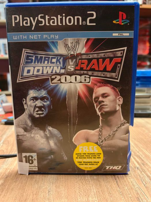 Wrestling Wwe SMACKDOWN VS RAW 2006 PS2 Skup Wymiana SklepRetroWWA