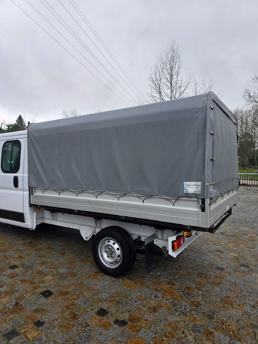 Fiat ducato cabine dupla 7 lugares caixa coberta