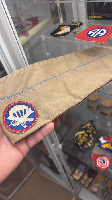 Garrison cap pára-quedistas exército americano ww2