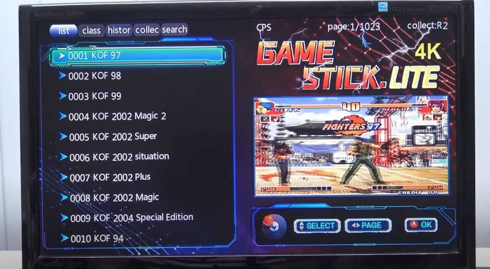 Сега ігрова приставка на двох 64Gb 8-16 біт 3888ігор HDMI stick game