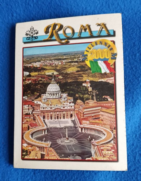 Lote de 16 postais de Roma - Comemorativo do Ano 2000 - Primeira Série