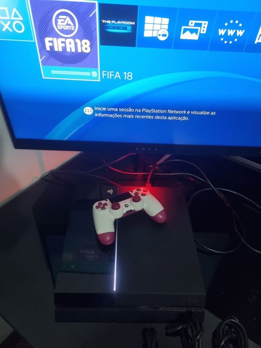 Ps4 1Tb + jogo + comando