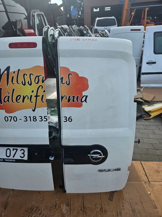 drzwi tylne prawe i lewe opel combo komplet