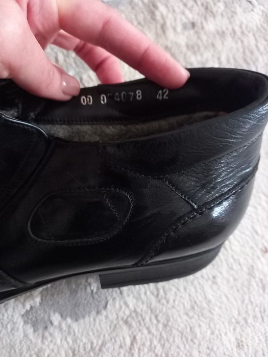 Чоловіче зимове взуття, стан нового