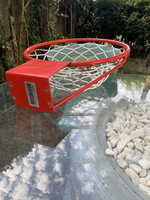 Aro de Basquetebol Metálico com Rede - Exelente Estado