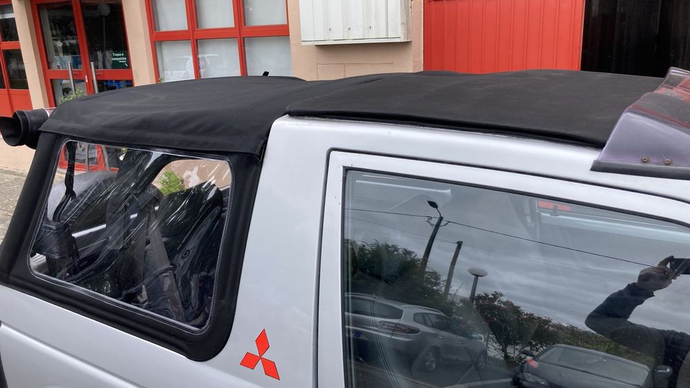 Mitsubishi Pajero MK2 V20 Descapotável (Cabrio) - 1991 - Capota Nova