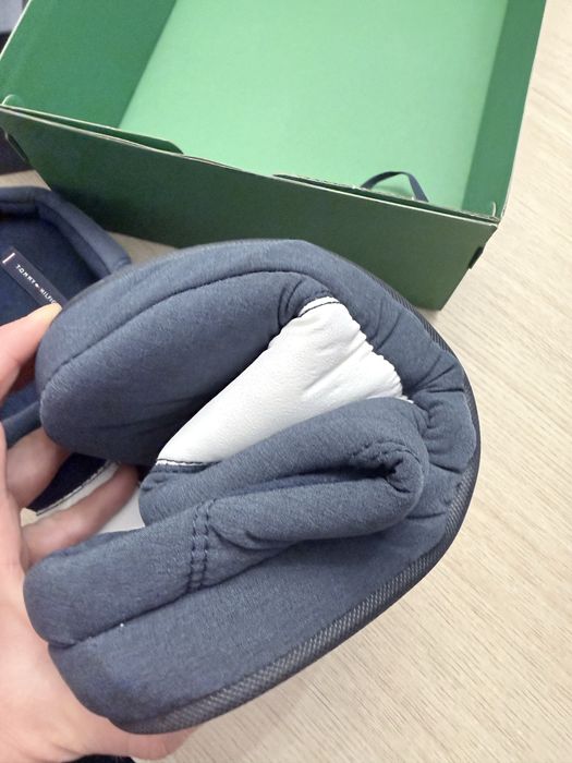 Kapcie Tommy Hilfiger cieple miekkie wygodne 43