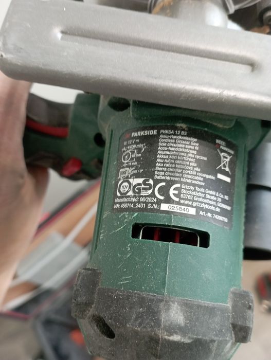 Pilarka parkside phksa 12-b3 baterie i ladowarka Warszawa Ochota