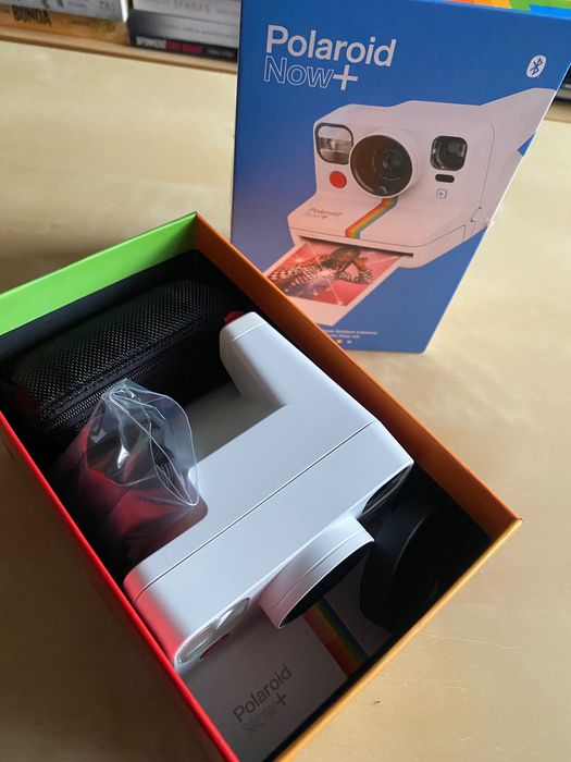 Polaroid Now + Aparat natychmiastowy+ filtry w zestawie