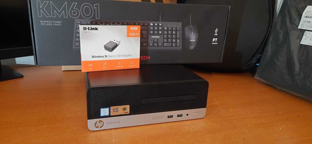‼ Promo ‼ Pç HP-400G5 9ªG|i5.9500-4.4G|16G|NVMe256+HD500|5G+BT|HDMI|W11