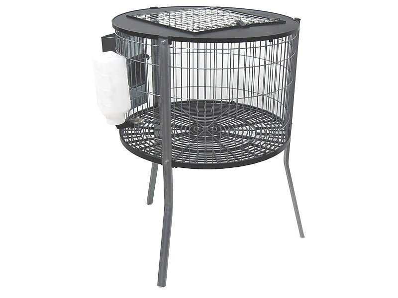 Jaula redonda para coelhos