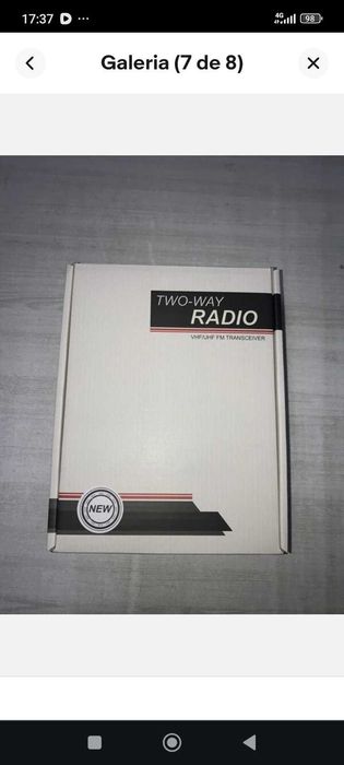 Walkie-talkie  novo