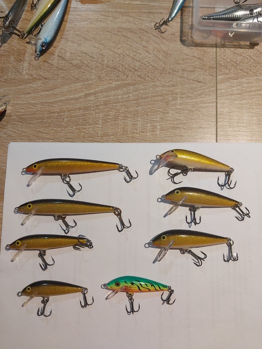 Rapala woblery nowe.