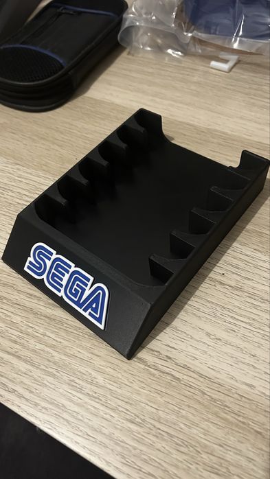 Suporte cartuchos sega mega drive