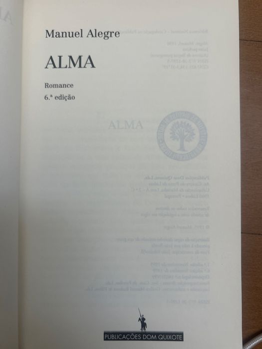 Alma - Manuel Alegre