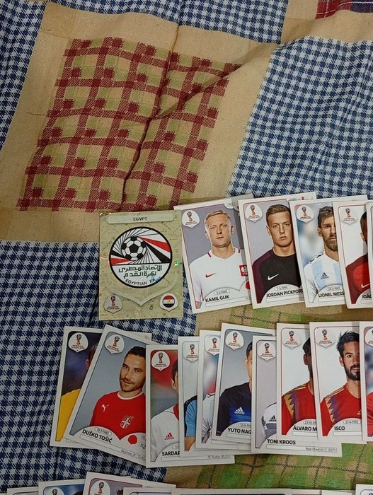 Coleção de vários jogadores do Rússia 2018