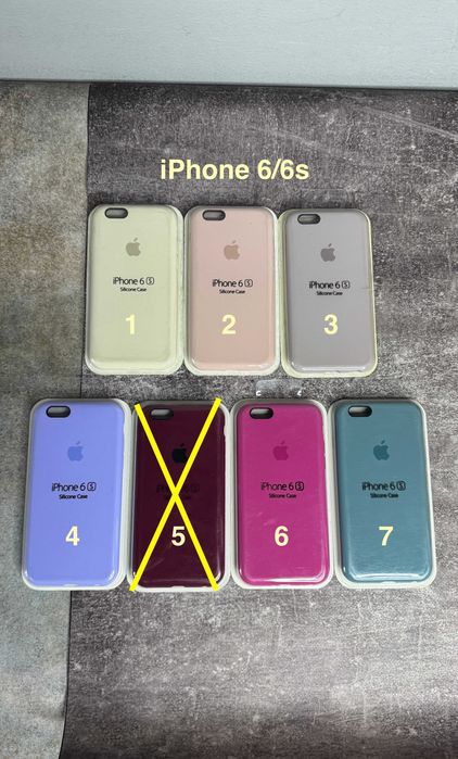 Full Чехол Silicone Case iPhone 6s 7+ 8 Plus Чохол Айфон