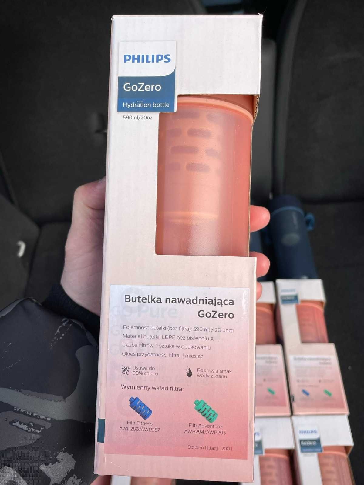 Бутылка-фильтр для воды Philips GoZero туристическая походная спорт ...
