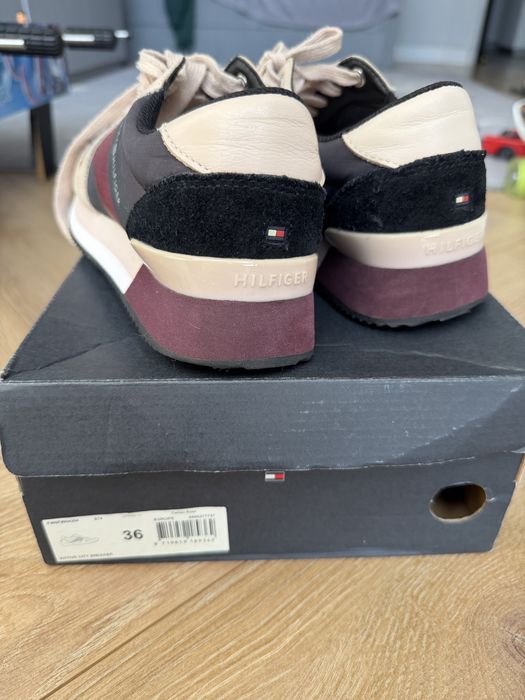 Кросівки бордові tommy hilfiger 36 розмір