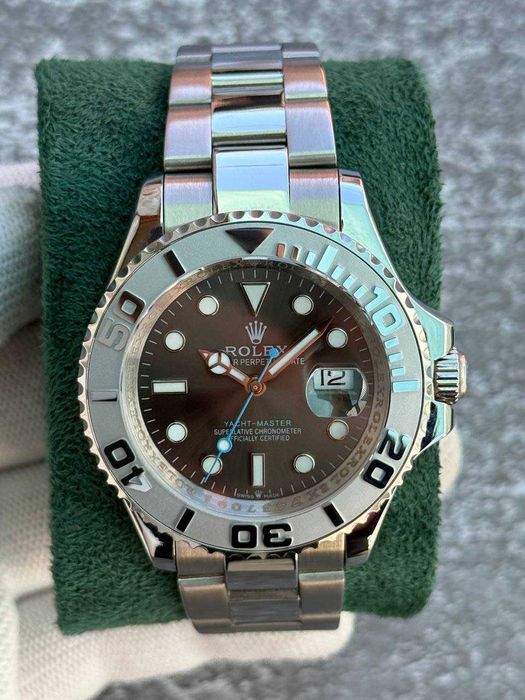 Швейцарские часы Rolex Yacht Master II 40mm Oystersteel Platinum