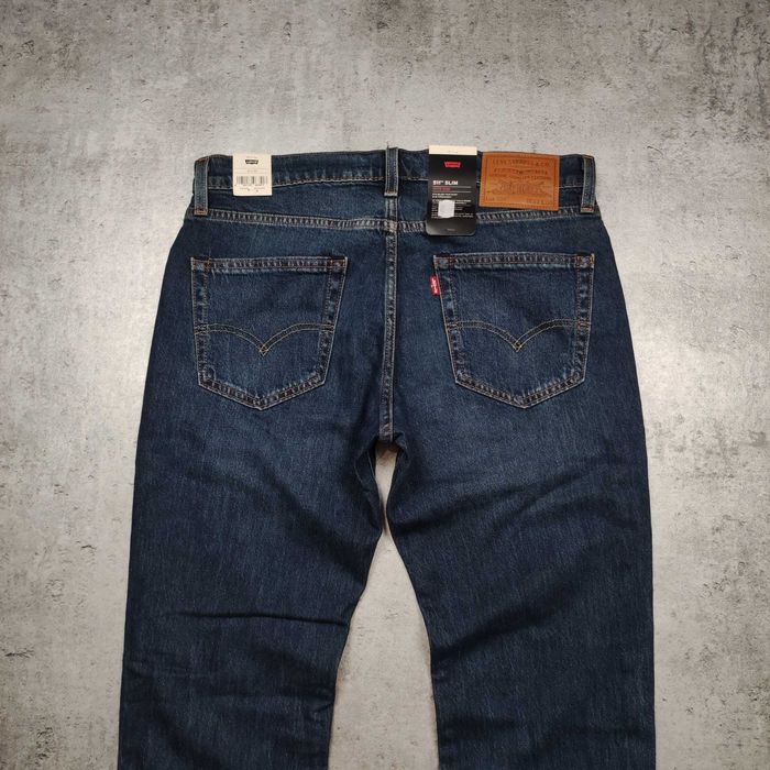MĘSKIE NOWE Premium Spodnie Jeansy Denim Outlet Levis 511 Classic Logo