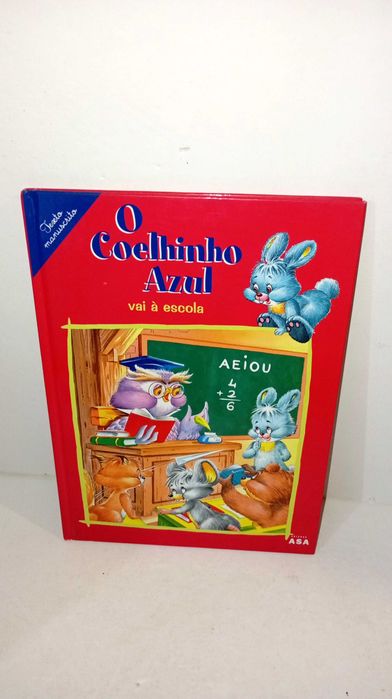 The Blue Bunny Goes to School