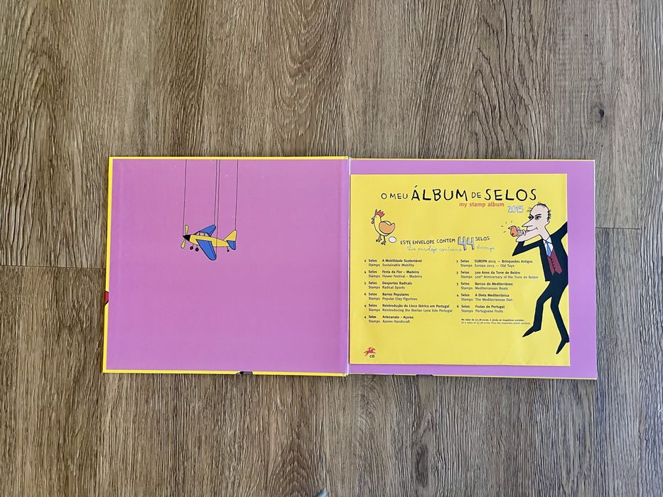 Livros “O Meu Álbum de Selos”