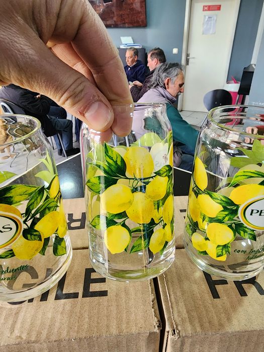 Copos Pedras Limão – Caixa com 6 Copos