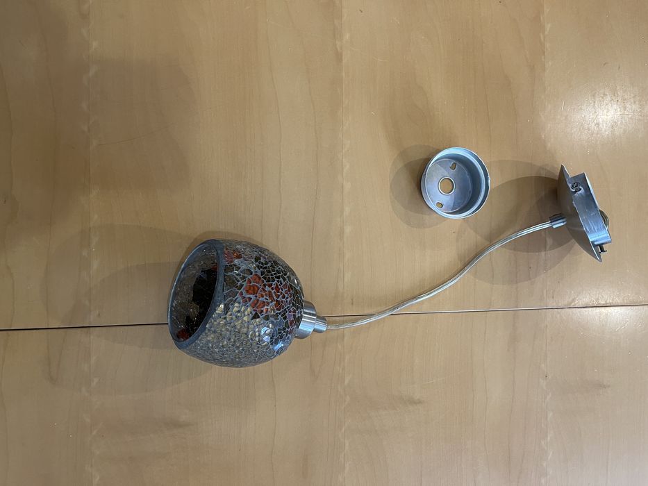Komplet oswietlenia EGLO lampy wiszące 3 + 1