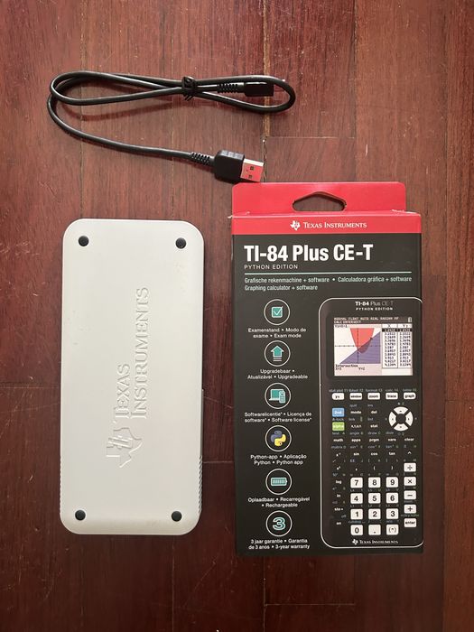 Calculadora grafica Texas Calculadora gráfica TI-84 Plus CE-T Python Edition