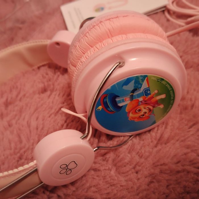 Słuchawki z mikrofonem psi patrol paw patrol