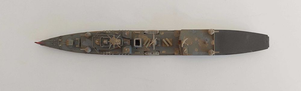 Kit de modelismo montado 1/700 do Destroyer da Marinha Chinesa Qingdao
