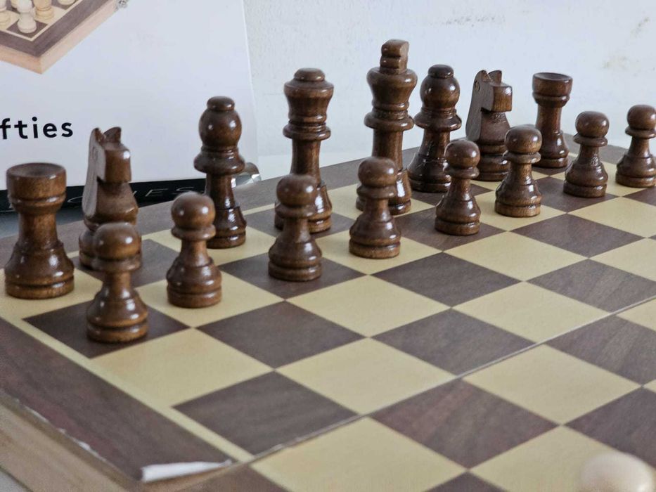 Szachy Drewniane klasyczne