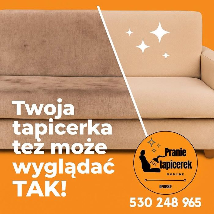 Pranie tapicerek z dojazdem