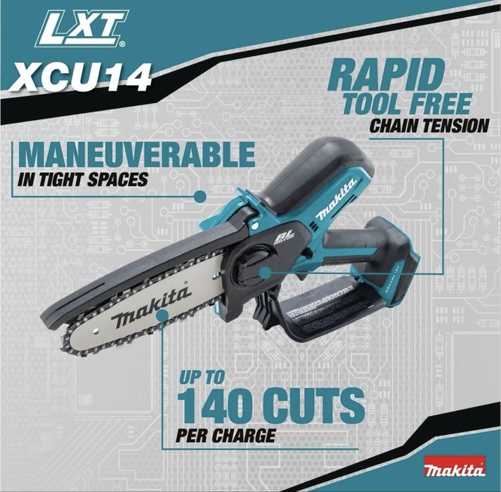 Міні-пила акумуляторна Makita XCU14Z