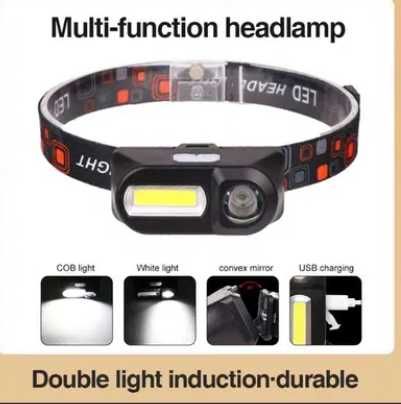 Налобний яскравий ліхтарик