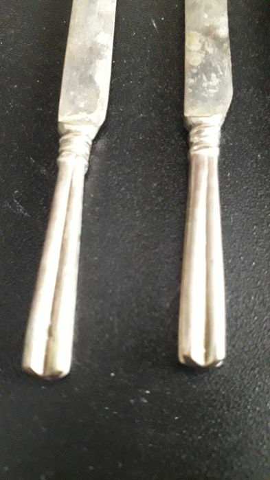 Facas de manteiga em metal