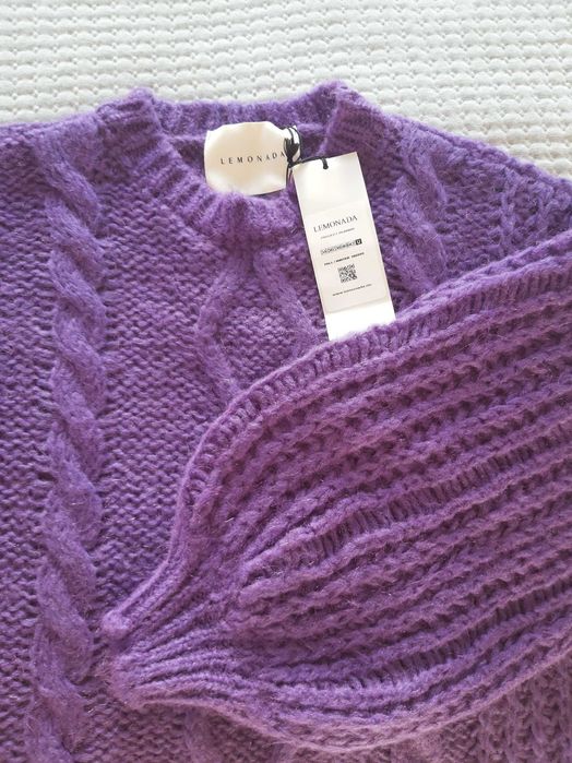Sweter, kolor fiolet LEMONADA