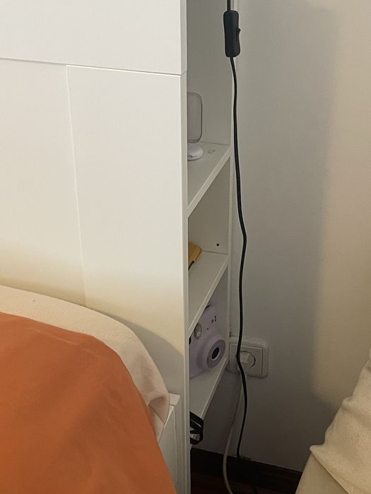 Cama Casal + Cabeceira BRIMNES