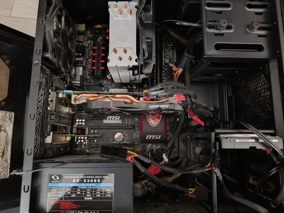 Intel core i5 4690k, озу 16 ГБ , gtx 660 2 gb  ,hdd 1 tb ssd 480 gb