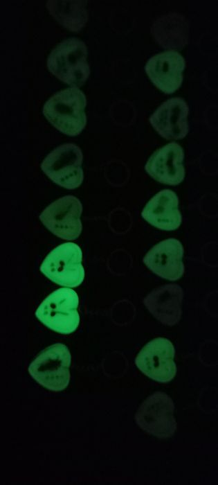 Vendo chaveiros muito raros ,fosforescente