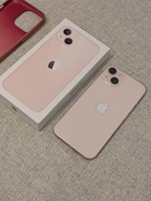 iPhone 13 różowy stan idealny