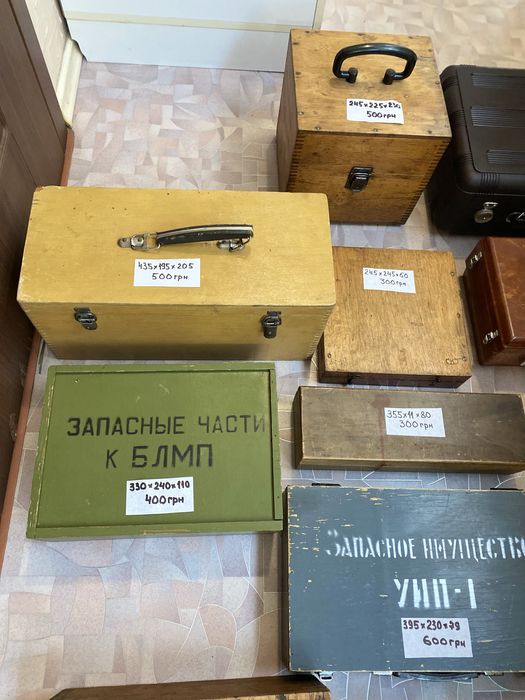 Ящик деревянный для инструментов ЗИП