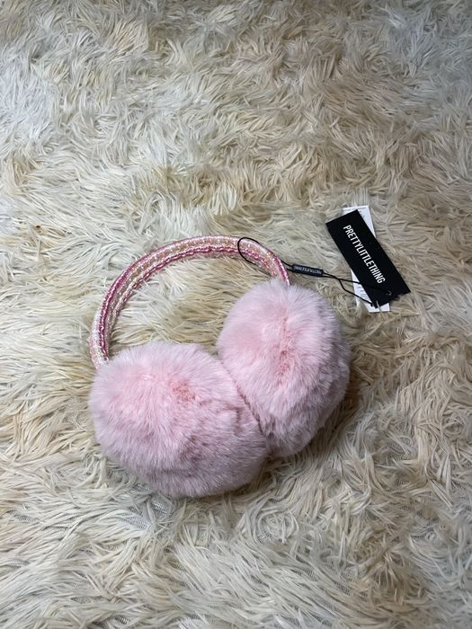 Модні наушники тедді та плюшеві