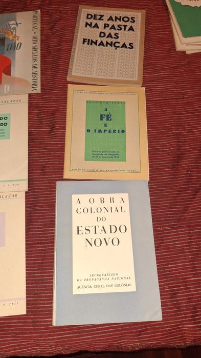 Lote publicações estado novo salazar spn politica colónias