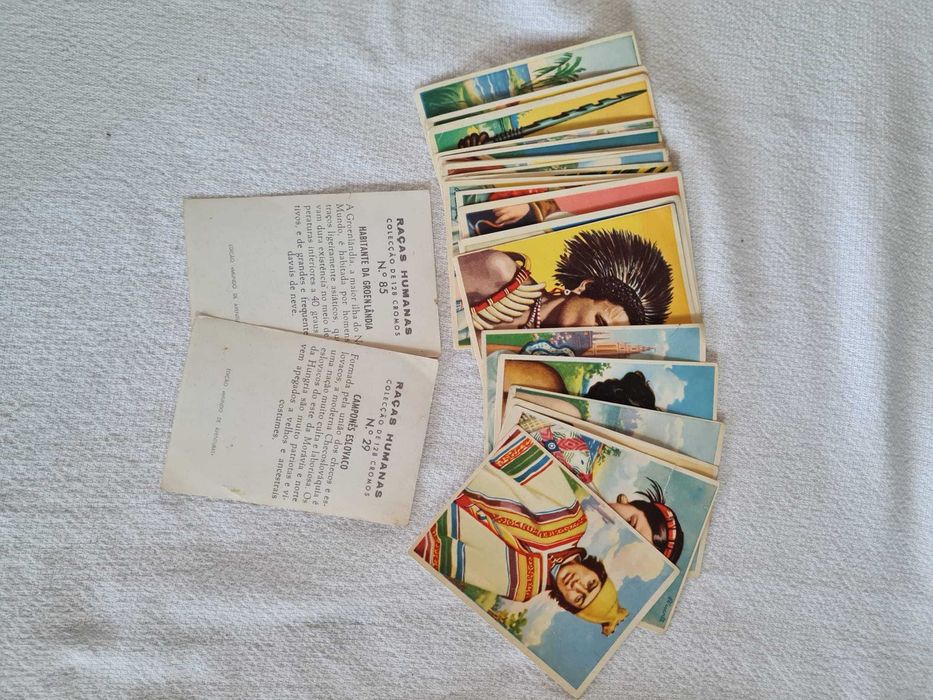 Cromos  Raças Humanas