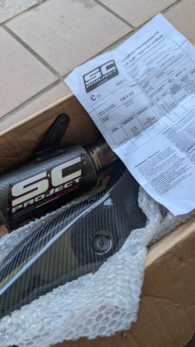 SC Project CT-R Slip-on Yamaha R1 / MT 10