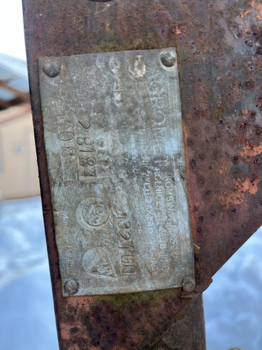 Плуг Unia Grudziadz 3/30 см