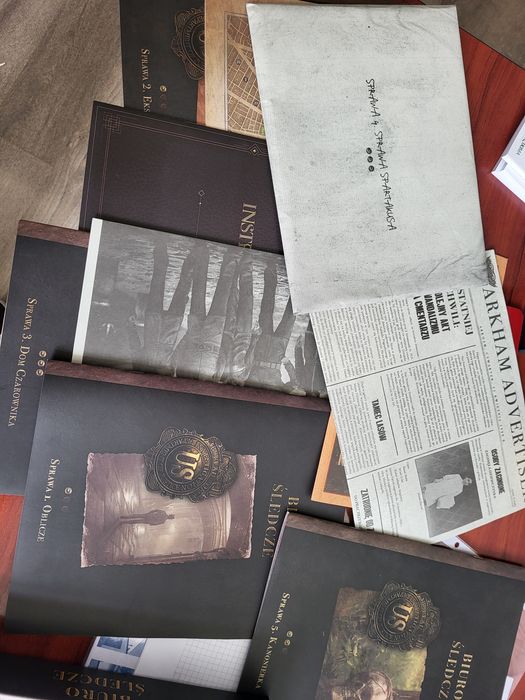 Biuro śledcze Arkham gra planszowa
